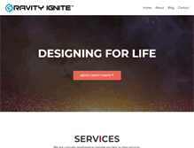 Tablet Screenshot of gravityignite.com
